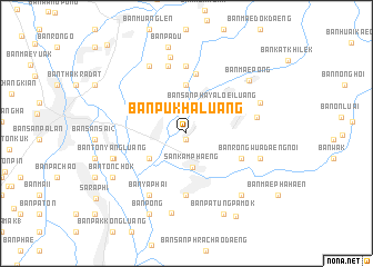 map of Ban Pu Kha Luang