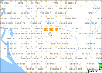 map of Banpur