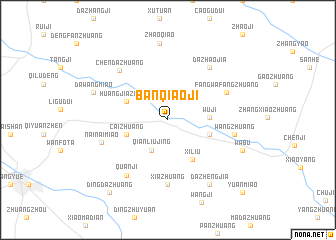 map of Banqiaoji