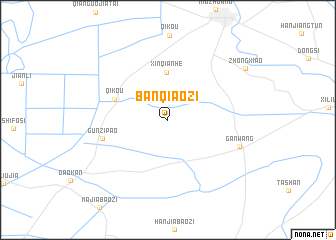 map of Banqiaozi