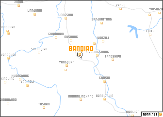 map of Banqiao