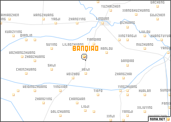 map of Banqiao