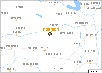 map of Banqiao