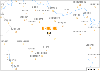 map of Banqiao