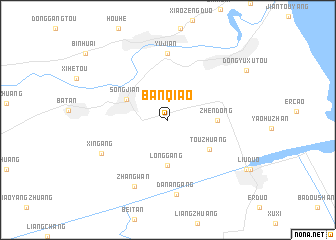 map of Banqiao