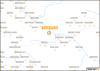 map of Bản Quan