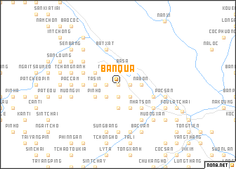 map of Bản Qua