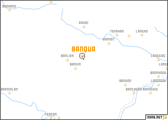 map of Bản Qua