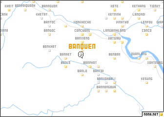 map of Bản Quen