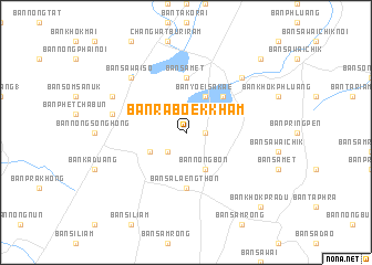 map of Ban Raboek Kham