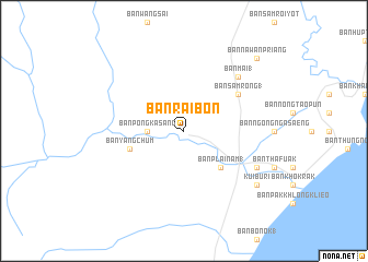 map of Ban Rai Bon