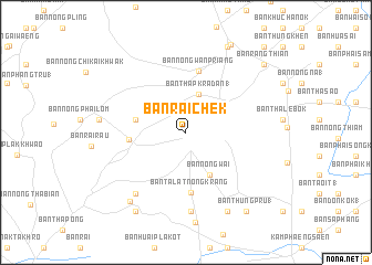 map of Ban Rai Chek