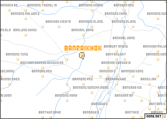 map of Ban Rai Khok