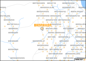 map of Ban Rai Kon