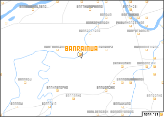 map of Ban Rai Nua