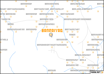 map of Ban Rai Yao