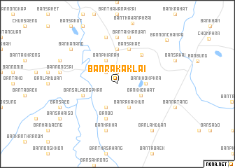 map of Ban Raka Klai