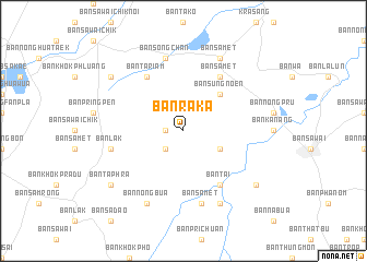 map of Ban Raka