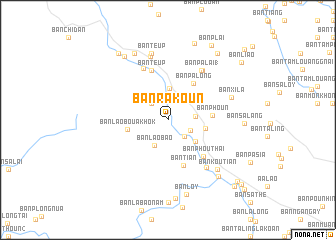 map of Ban Rakoun