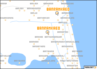 map of Ban Ram Kaeo