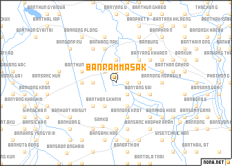 map of Ban Ram Masak