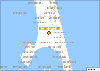 map of Ban Rat Pun