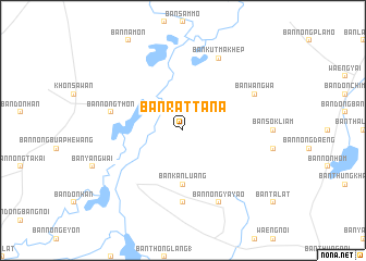 map of Ban Rattana