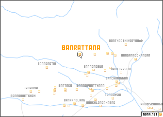 map of Ban Rattana