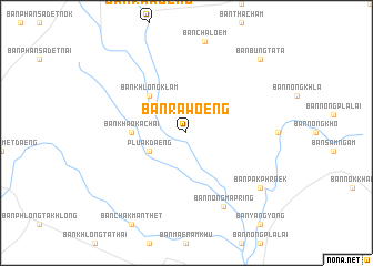 map of Ban Rawoeng