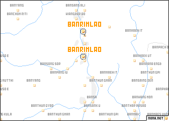 map of Ban Rim Lao