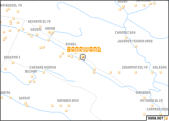 map of Bānrīvand