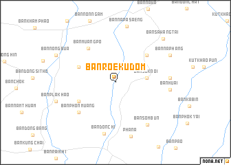 map of Ban Roek Udom