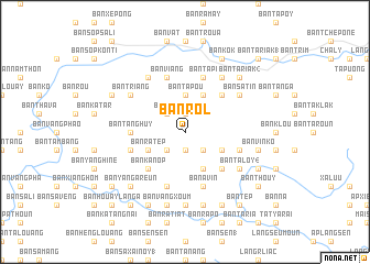 map of Ban Rôl