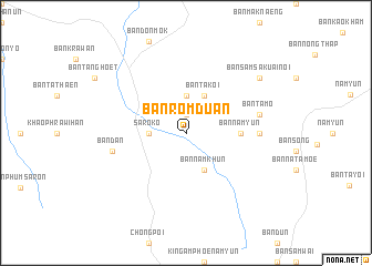 map of Ban Romduan