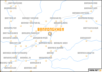 map of Ban Rong Khem