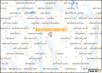 map of Ban Rong Nam Tan