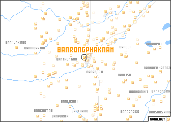 map of Ban Rong Phaknam