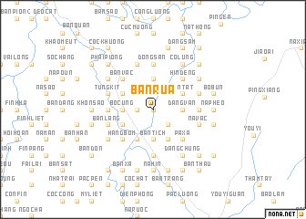 map of Bản Rùa