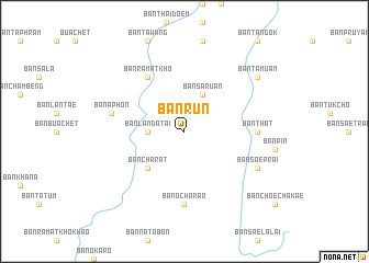 map of Ban Run