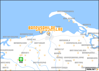 map of Ban Rusamilae