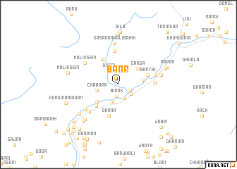 map of Banr