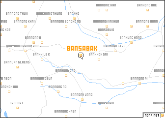 map of Ban Sa Bak