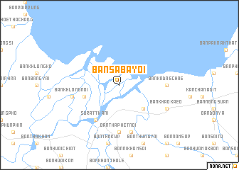 map of Ban Saba Yoi