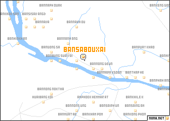 map of Ban Sabouxai