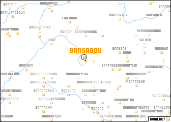 map of Ban Sa Bou