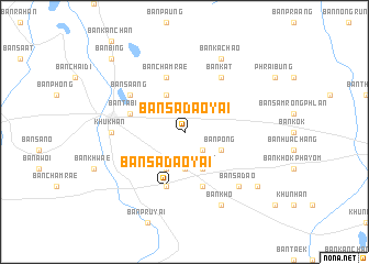 map of Ban Sadao Yai