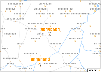 map of Ban Sadao