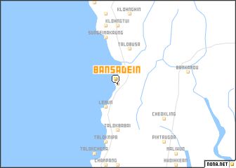 map of Bān Sadein