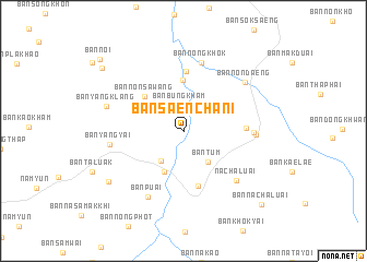 map of Ban Saen Chani