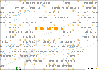 map of Ban Saen Muang